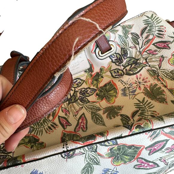 Womens Handbag Purse Tote Garden Jungle Leaves - Picture 4 of 9
